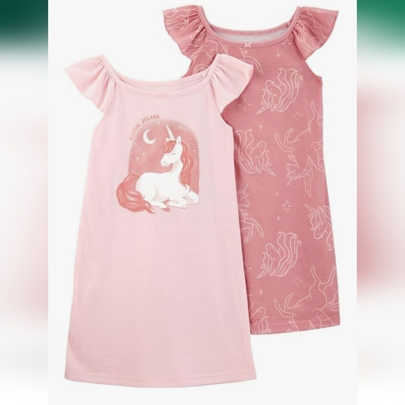 Bundle Lot Toddler Girls Tshirts/dress/Pants/nightgrowns Size 5T - Picture 2 of 9